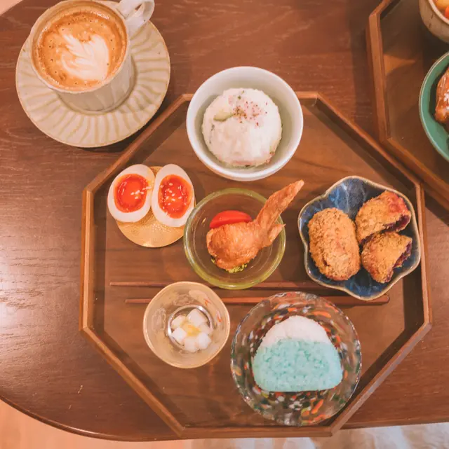 料理套餐配漬物