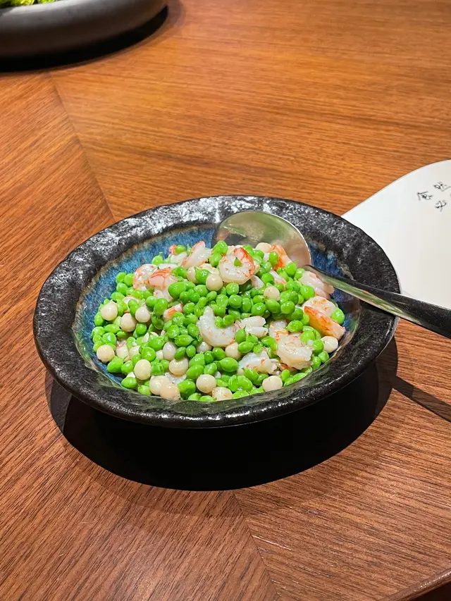 小蜜豆伴赤米蝦