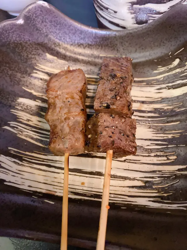 安格斯$48、和牛$65,個人喜歡和牛口感較實在