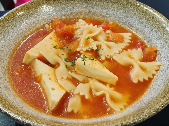 蕃茄豆腐湯長通粉