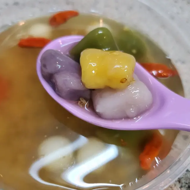 桂花酒香芋圓小丸子