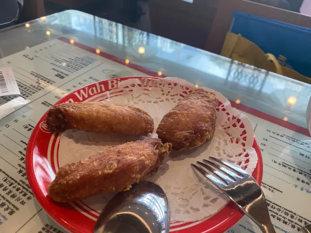 脆炸雞中翼茶餐