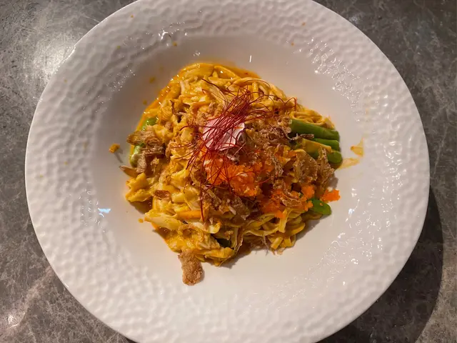 龍蝦汁蟹肉伊麵