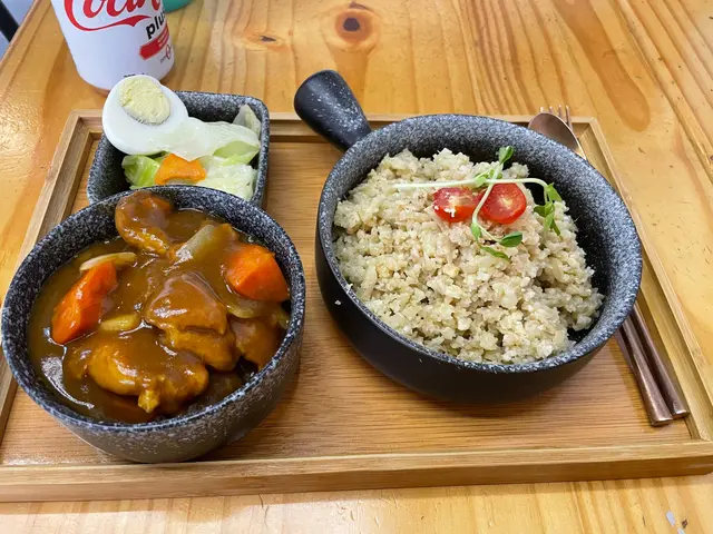 日式咖喱雞碎花