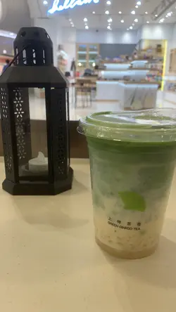 抹茶豆乳寒天珍珠