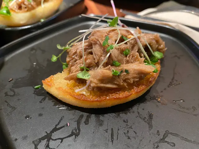 Pulled Pork on English Muffin