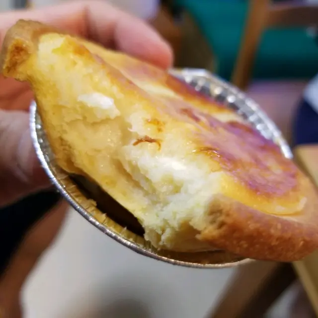 榴槤流心芝士撻