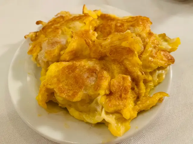 蛋煎蟹肉角