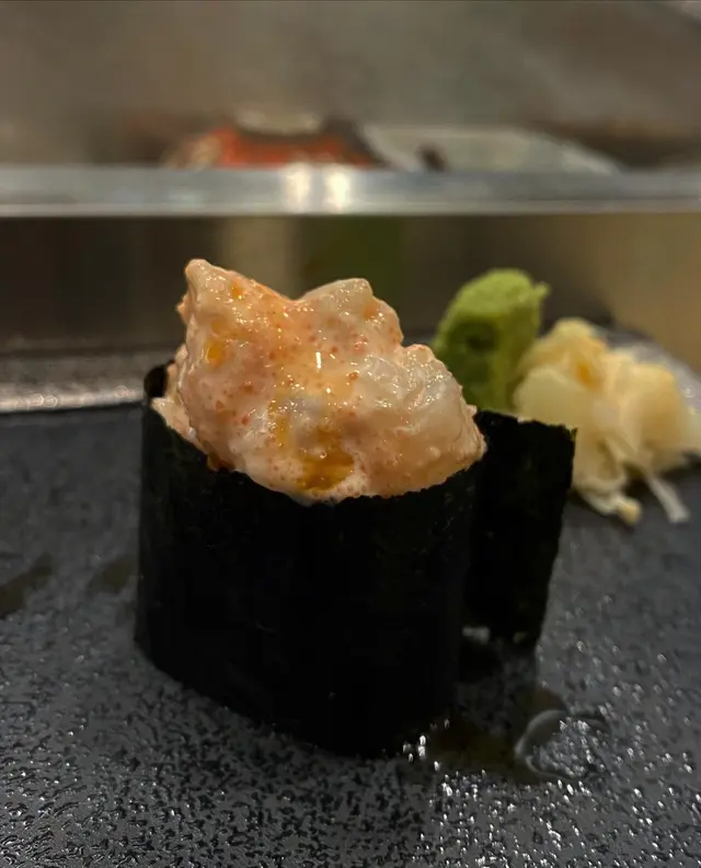 明太子帆立貝沙律軍艦