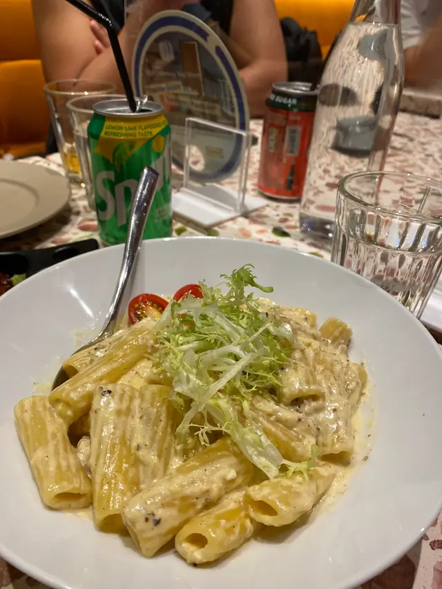 忌廉蟹肉大通粉