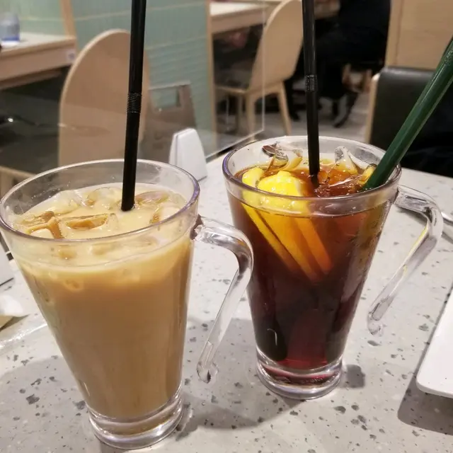 #凍奶茶係奶水冇茶味勁多奶
#凍檸茶冇茶味爆甜 