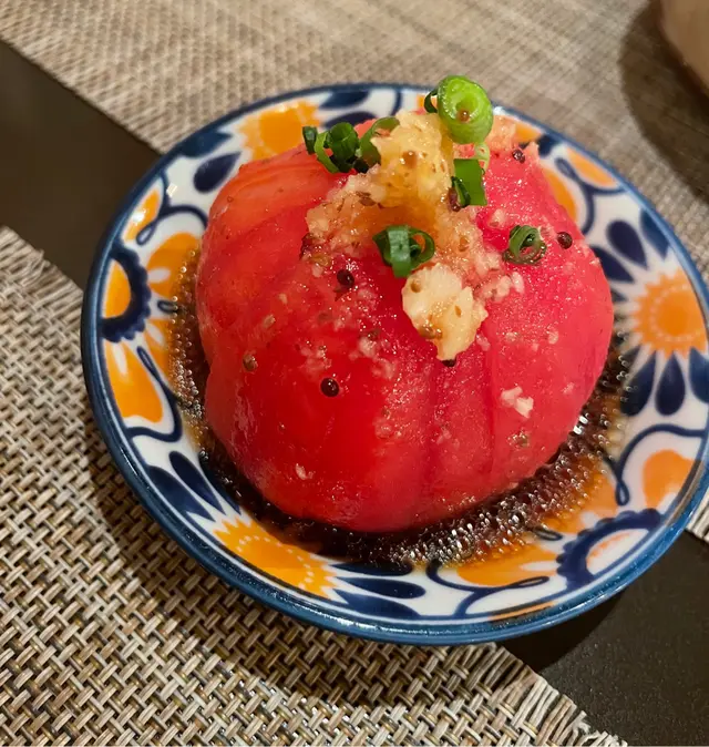 新鮮蕃茄好有蒜香🧄  好味  開胃