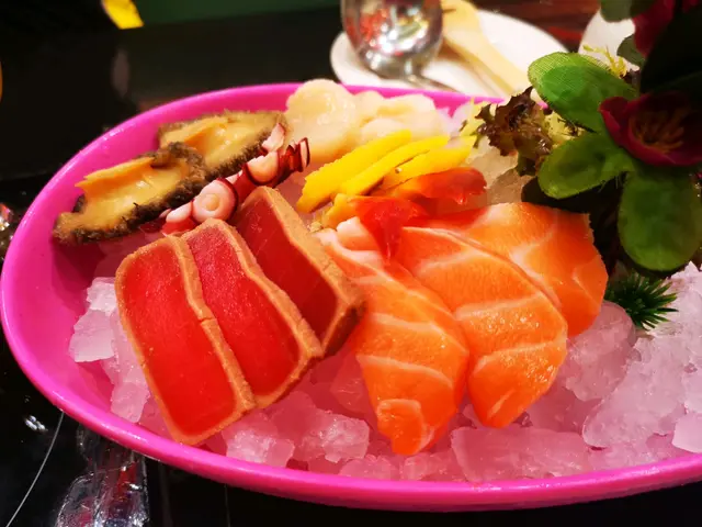 非常新鮮的刺身,種類及份量都多,更有鮑魚