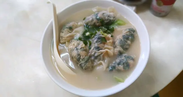 淨食時蔬自家製海蝦有機菠菜水餃