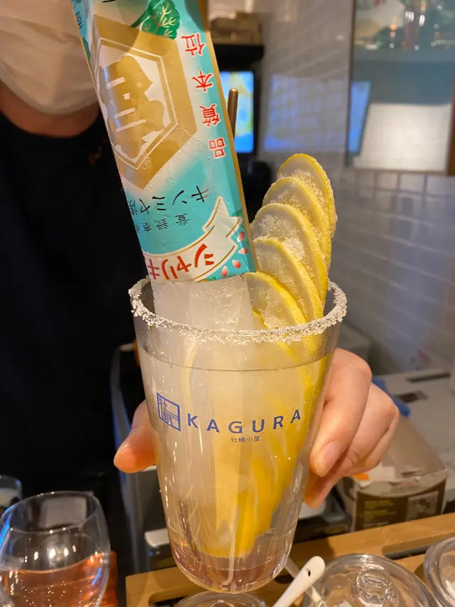 The finest lemonSHOCHU  SODA