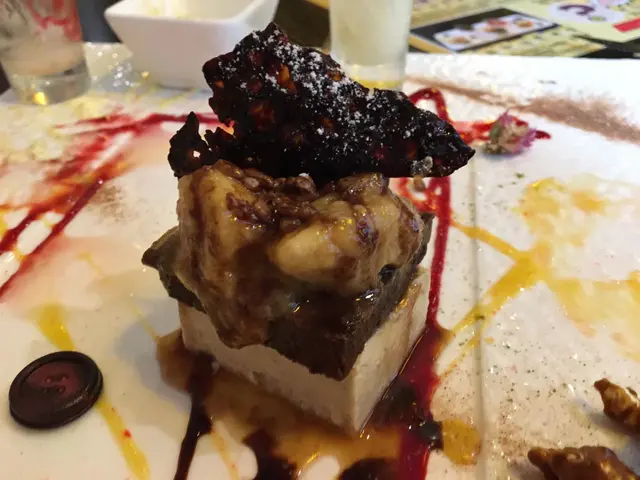 焦糖香蕉Brownie蛋糕