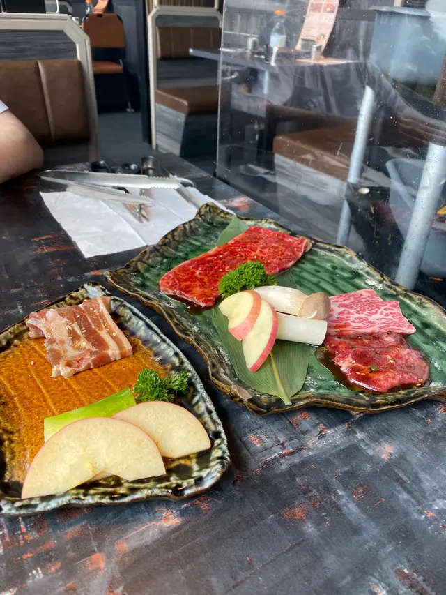 二人前烤肉併盆