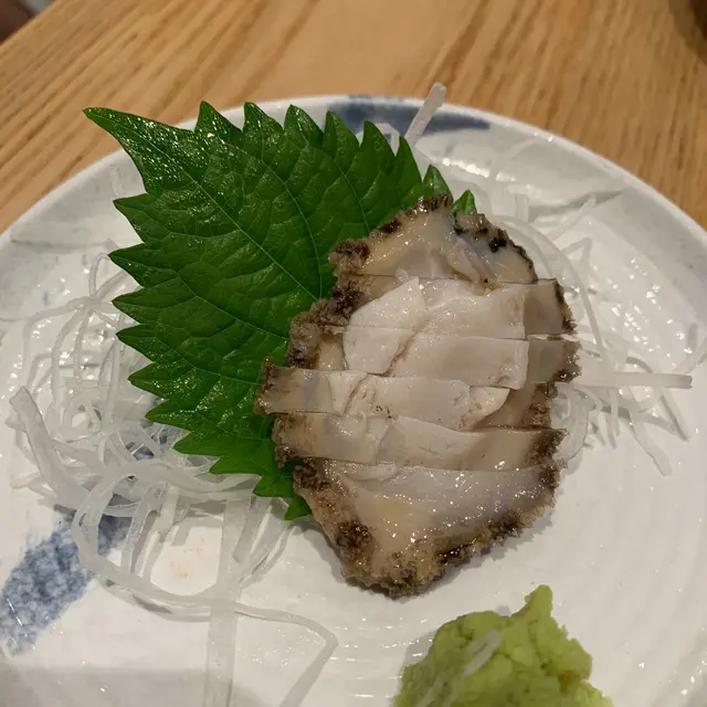 活鮑魚刺身