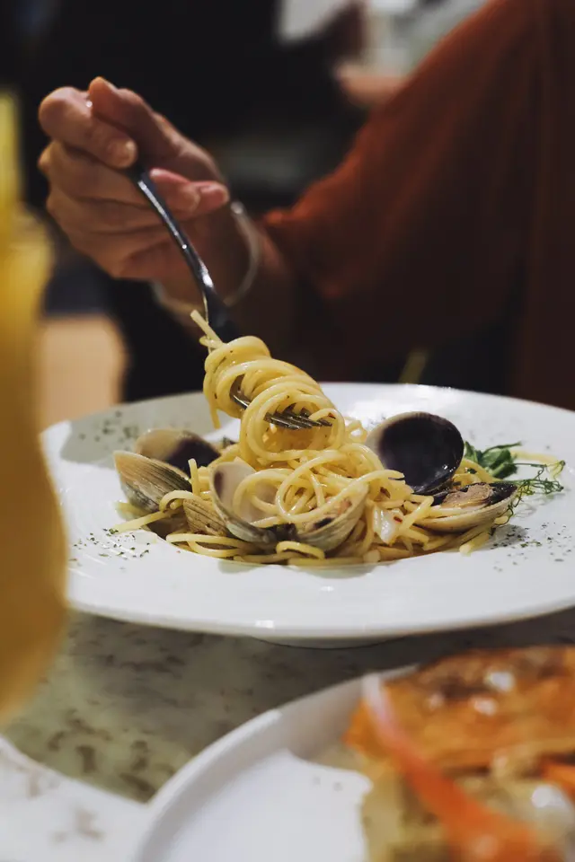 香辣紐西蘭時令蜆肉辣意大利粉