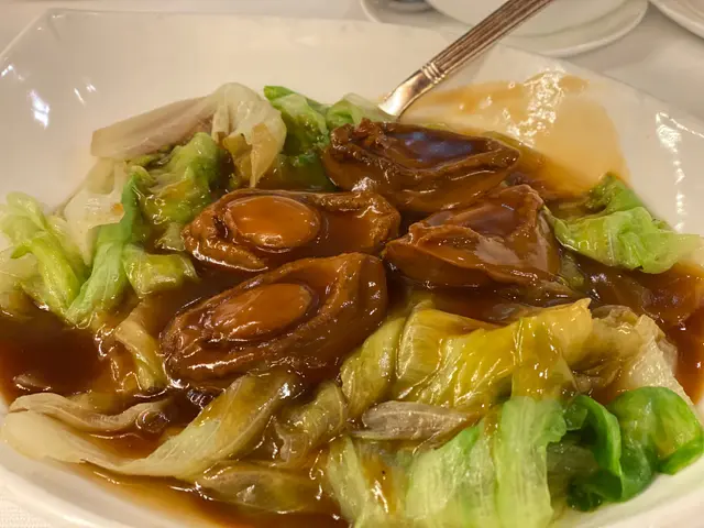 鮑魚淋又入味,感覺不像罐頭鮑