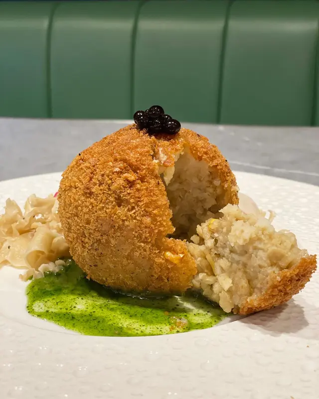 香脆意大利夜明珠配繡球菌青汁