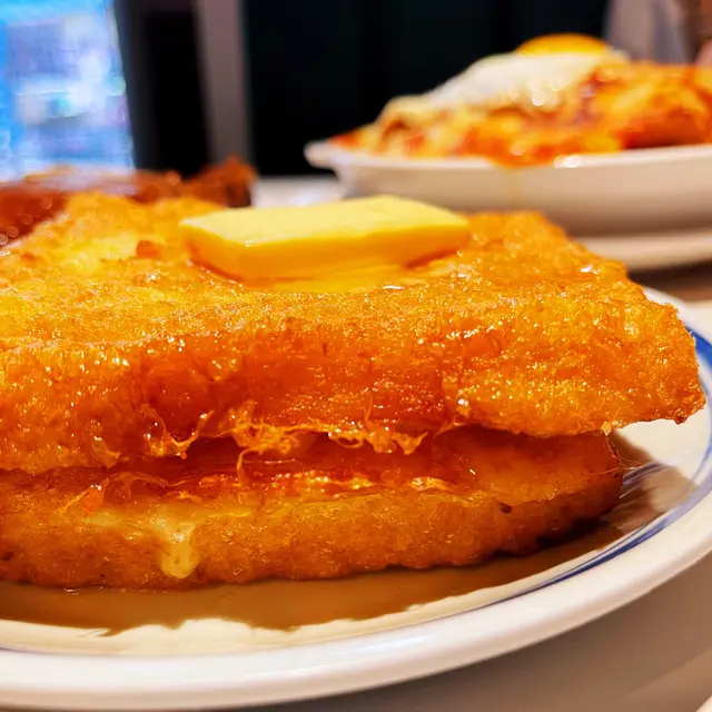 芝士流心厚西多士