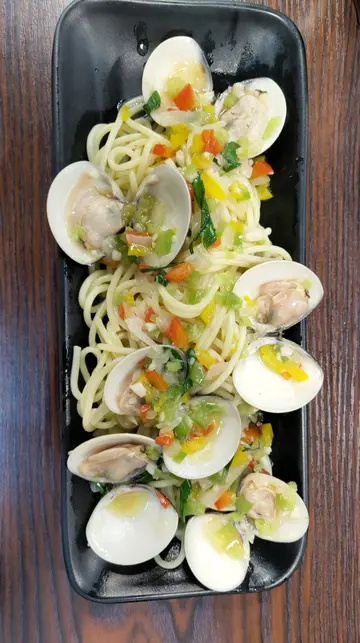 蚬肉意粉
