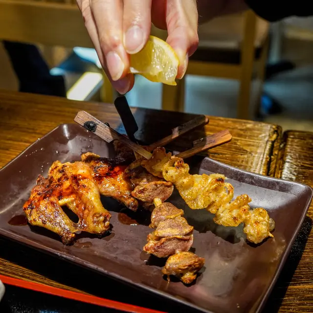 鹽燒雞皮, 鹽燒雞腎, 汁燒雞翼