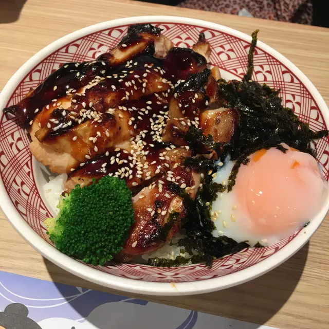 紫菜溫泉蛋照燒雞丼 