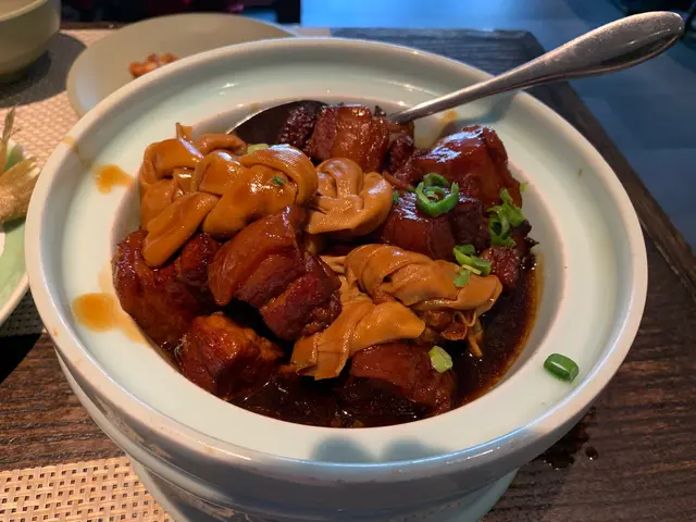 百頁結紅燒肉
