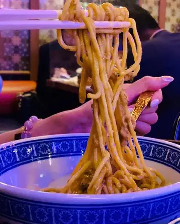特浓蟹粉蟹膏拌拉面