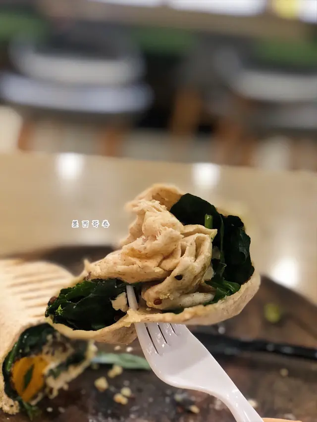 地中海素食墨西哥卷