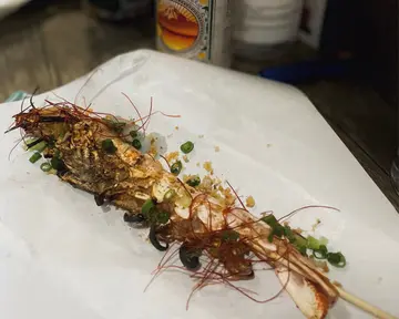 盐烧阿根廷赤虾串