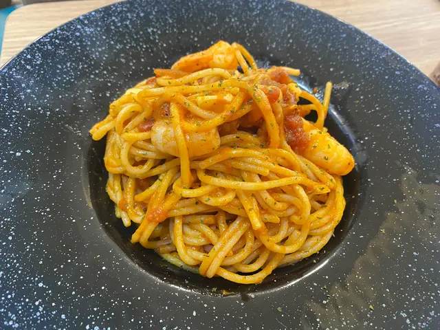 蕃茄醬蝦肉意粉