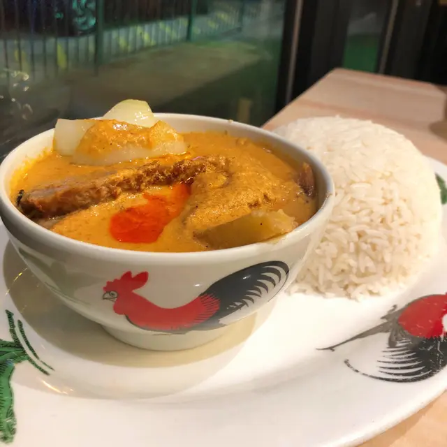 馬沙文咖喱豬頸肉