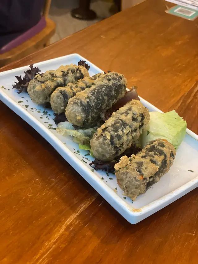 炸紫菜卷