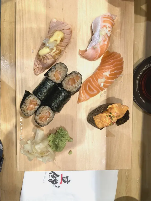 三文魚壽司盛合