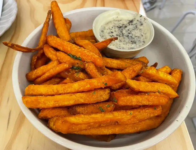 黑松露純素芝士蕃薯條