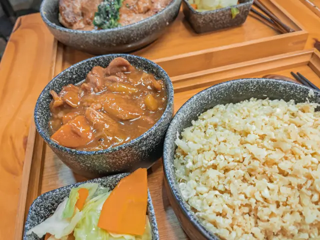 日式咖喱雞碎花