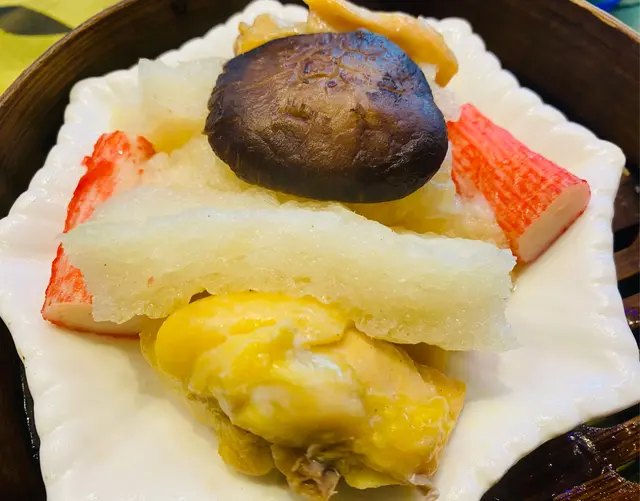 北菇蟹柳棉花雞