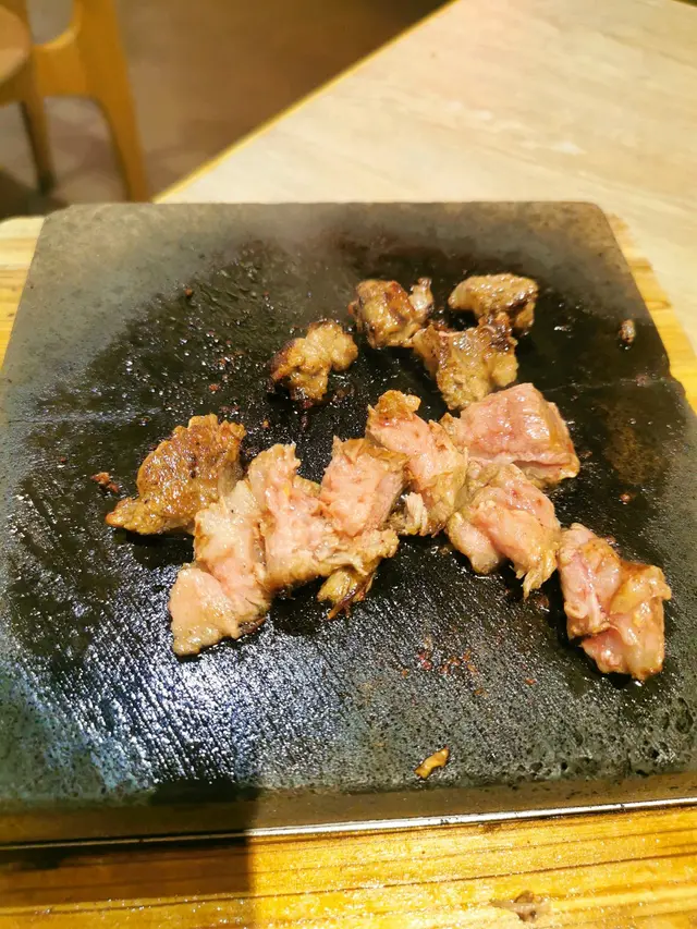 切成小粒煎好香