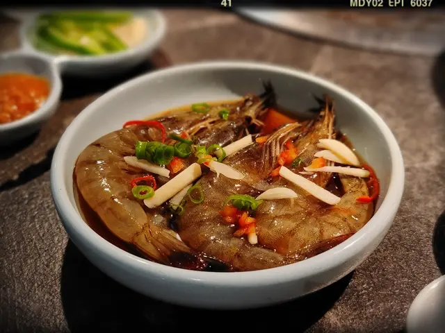 「御膳」（$1,588）之名品醬油蝦