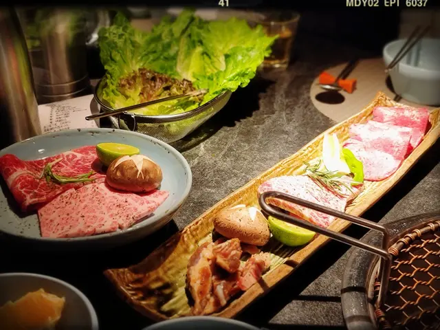 「御膳」（$1,588）之是日雪下覓炙五款部位