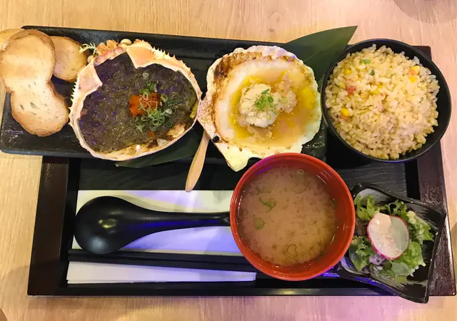 浜燒午餐