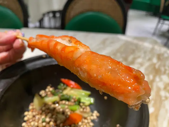 鴛鴦胡椒焗中蝦