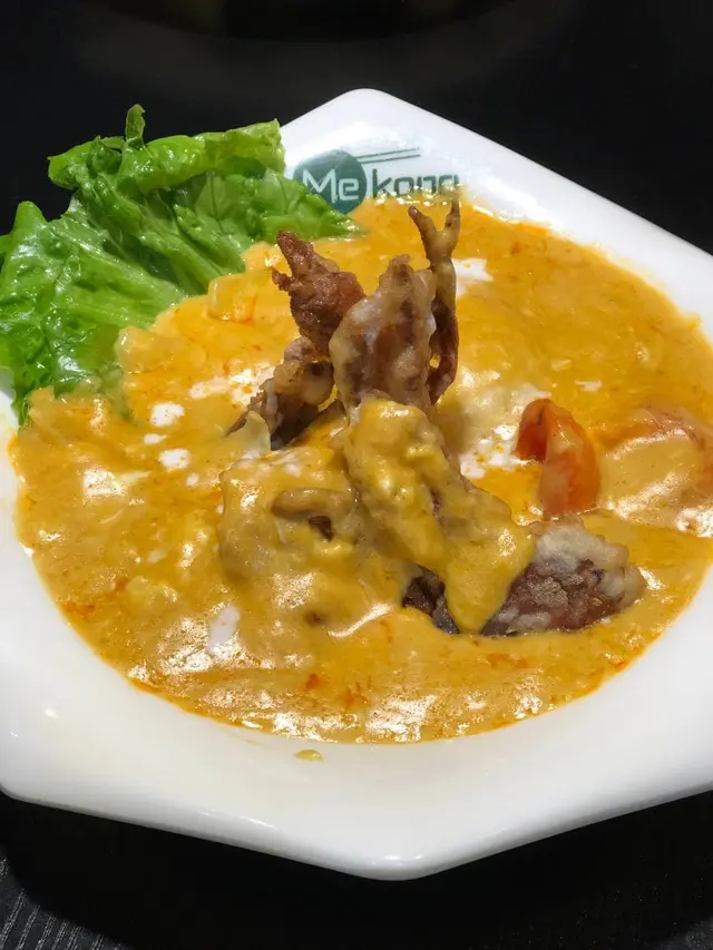 泰式咖哩炒軟殼蟹