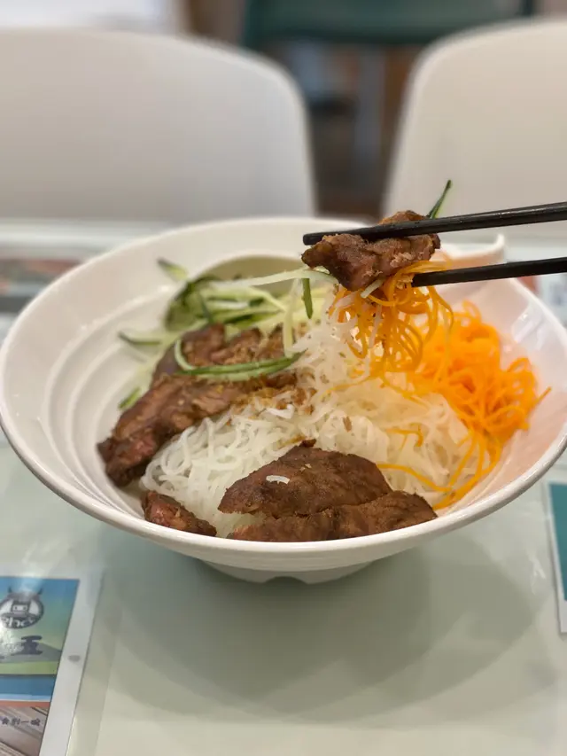 香茅美國黑毛豬扒撈檬