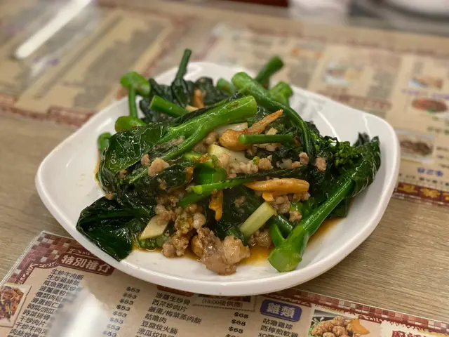 啫啫芥蘭煲