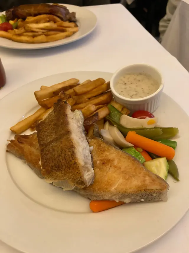 黑松露汁比目魚