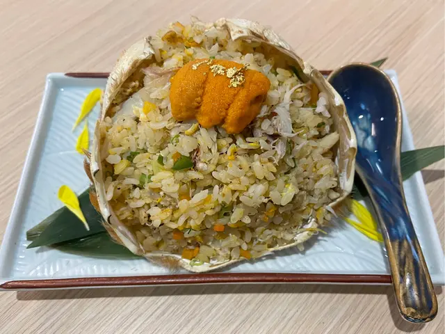 海膽蟹肉炒飯